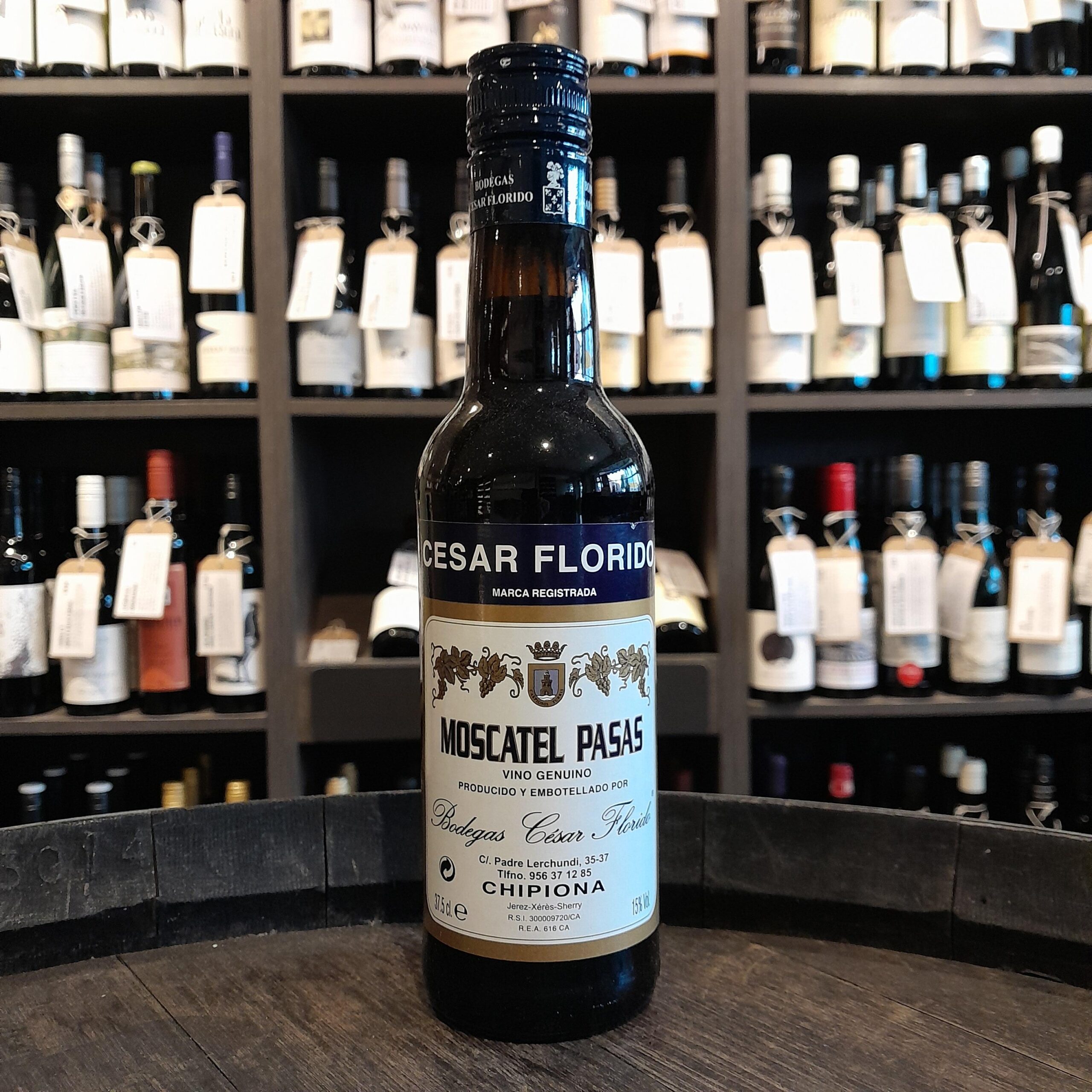 Bodegas Cesar Florido Moscatel Pasas 375ml