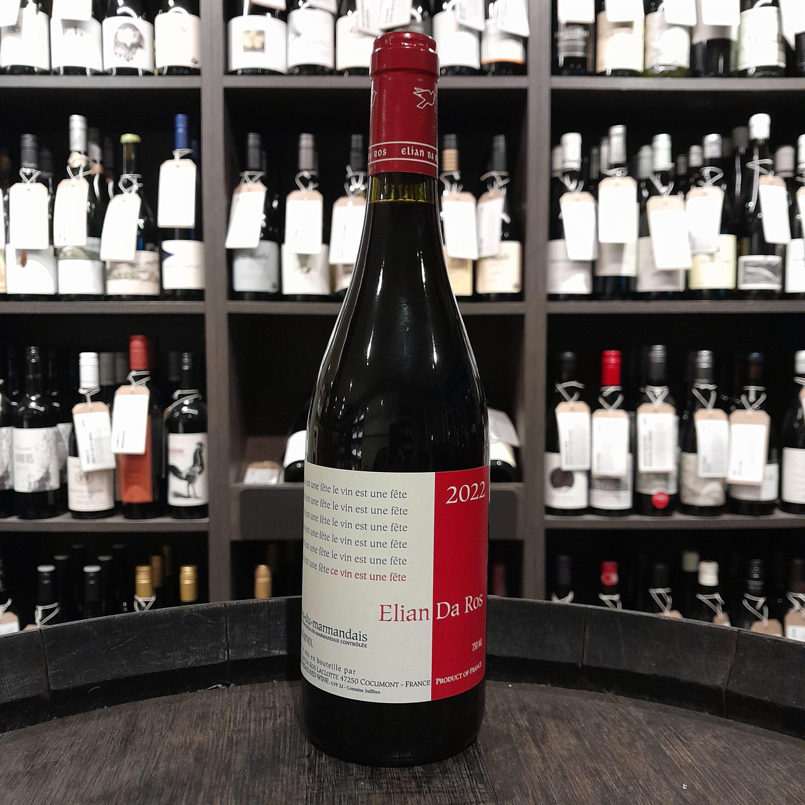 Elian da Ros Le Vin est Une Fete, Cotes du Marmandais, 2023