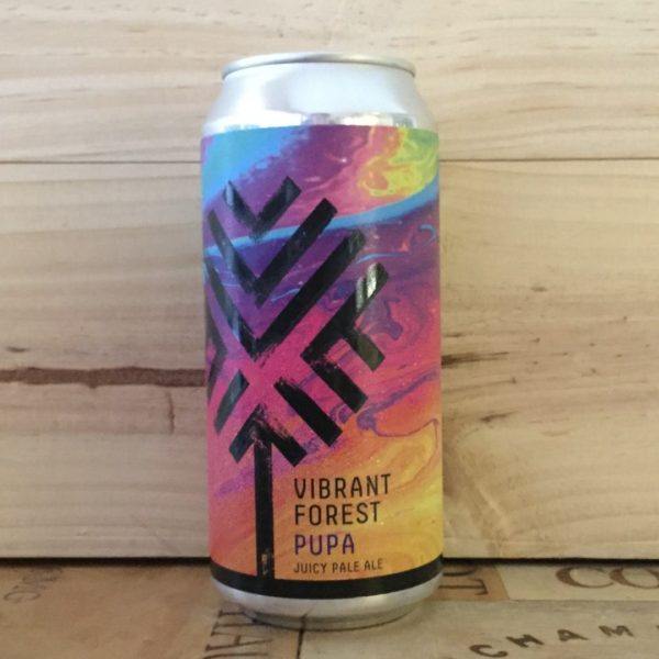 Vibrant Forest Pupa Juicy Pale Ale 440ml The Solent Cellar