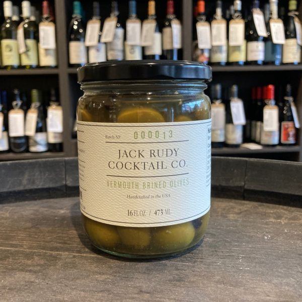 Jack Rudy Cocktail Co. Vermouth Brined Olives The Solent Cellar