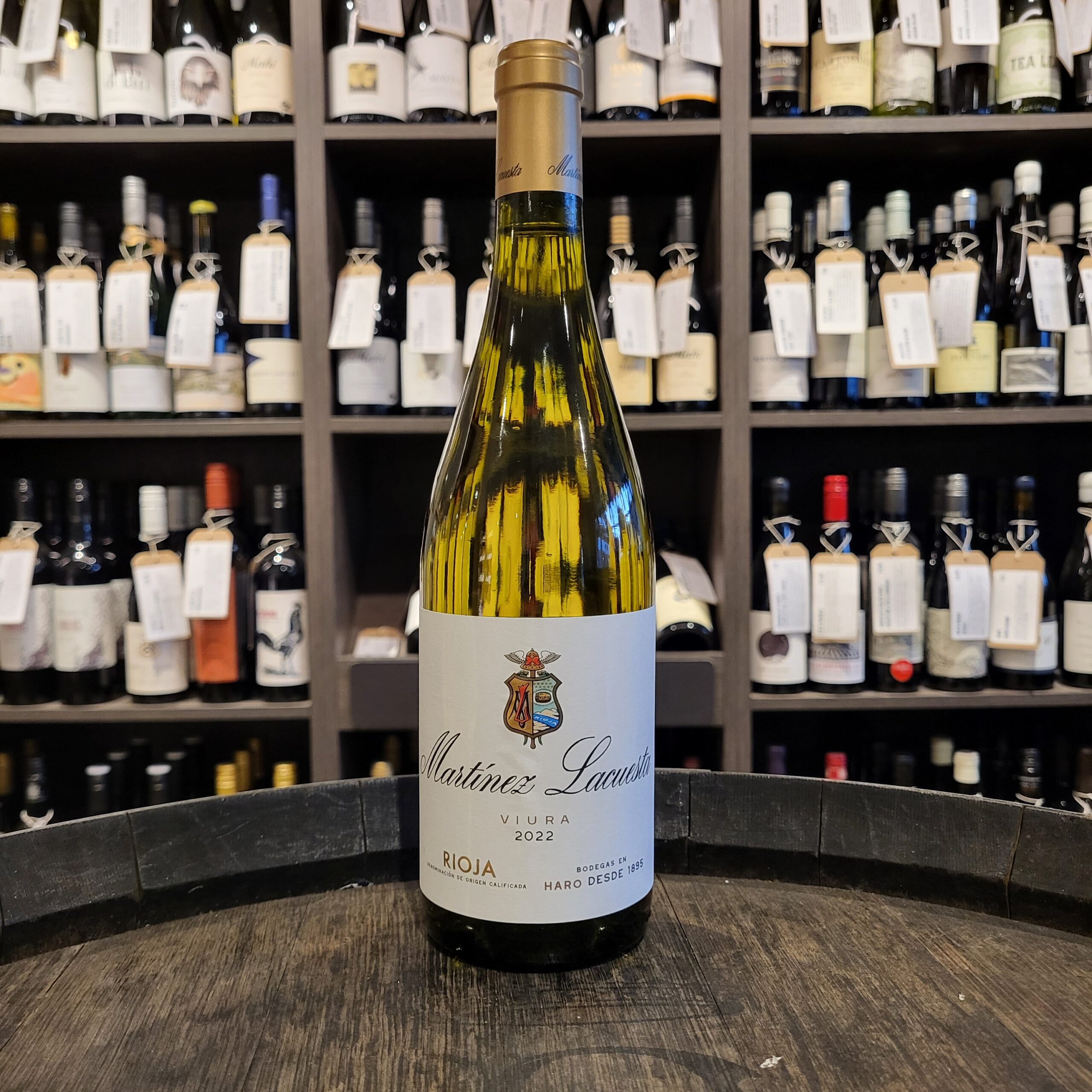 Martinez Lacuesta Blanco, Fermentado en Barrica, 2022